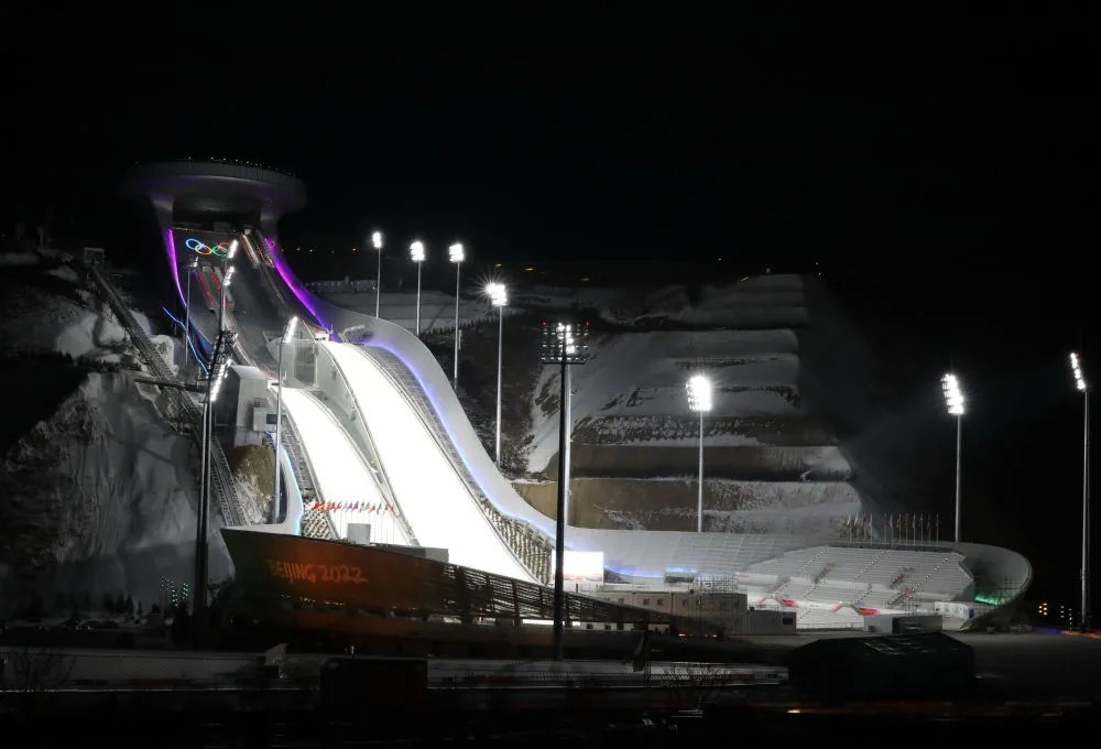 衛(wèi)星見證，這里如何變身“冬奧小城”