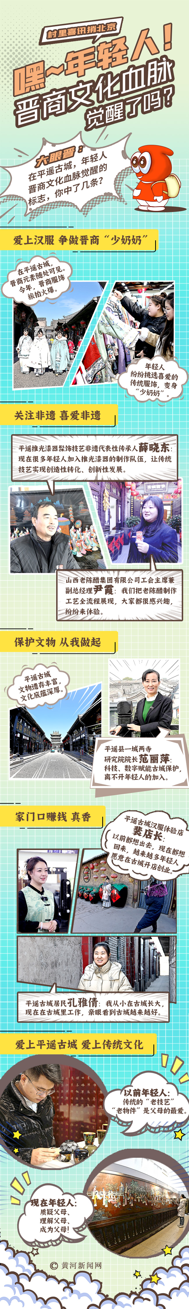 村里喜訊捎北京 | 創(chuàng)意漫畫：嘿，年輕人！晉商文化血脈覺醒了嗎？