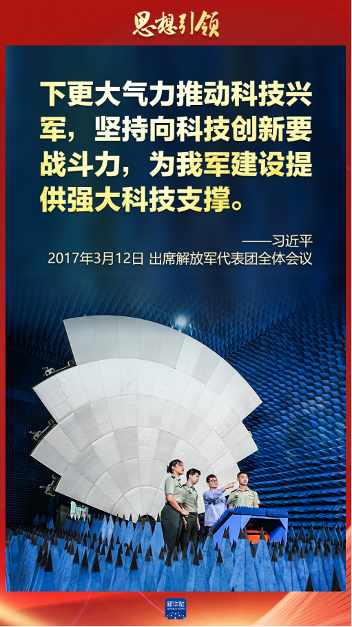 思想引領｜兩會上，習主席這樣談強軍之路