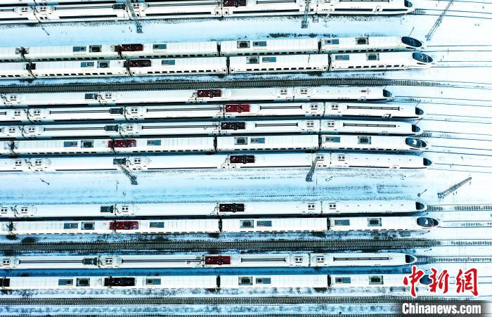 哈鐵管轄高鐵動(dòng)車組?！」F提供