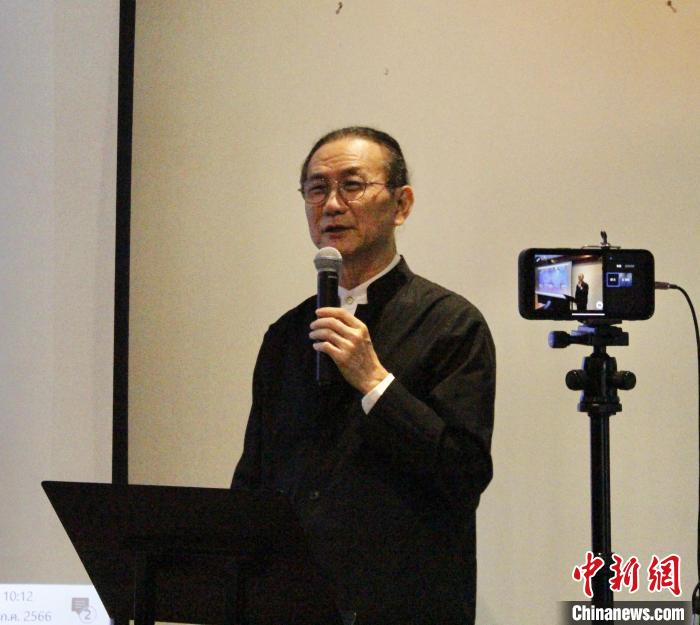 泰國(guó)泰中商務(wù)委員會(huì)主席邱威功致辭。<a target='_blank' href='/' _fcksavedurl='/'><p  align=