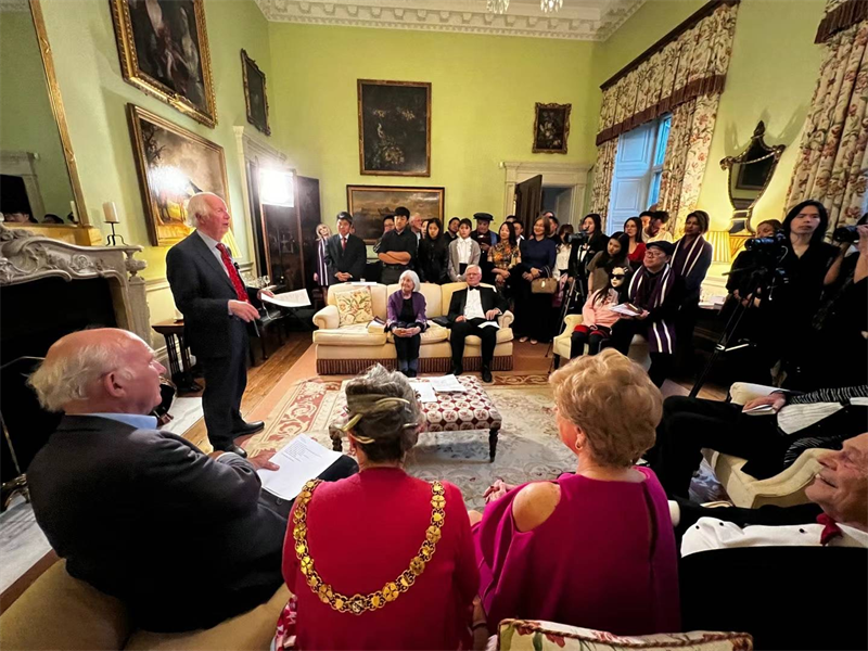 藝術(shù)節(jié)舉辦的人文交流活動。主辦方供圖