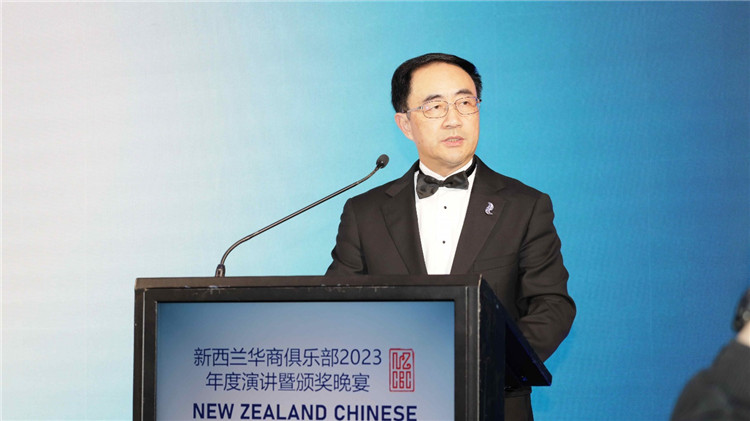 新西蘭華商聯(lián)合總會主席楊健。攝影：張凱
