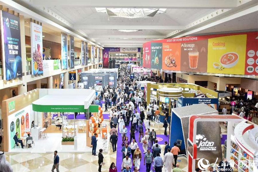 展會(huì)一景。 人民網(wǎng)塔里克·易卜拉欣攝