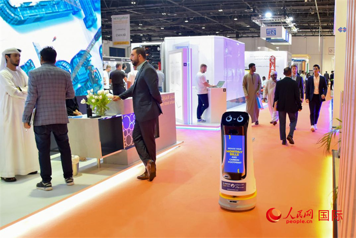 展會(huì)一角。人民網(wǎng) 塔里克·易卜拉欣攝