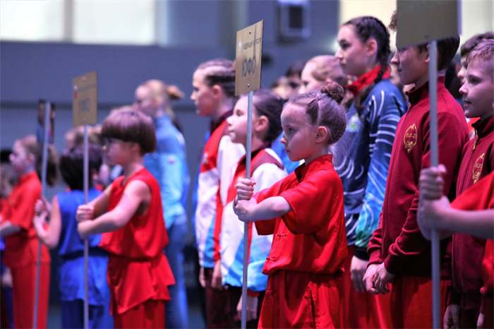 2023年俄羅斯杯暨全俄武術(shù)錦標(biāo)賽開幕式現(xiàn)場。駐俄羅斯大使館供圖