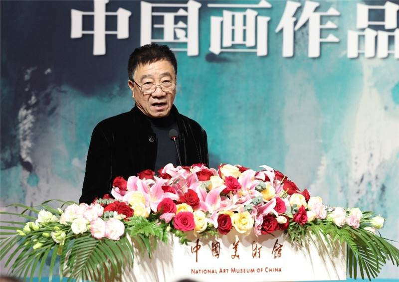 任建國致辭。主辦方供圖