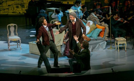 圖為《賈尼·斯基基》劇照。（中國國家大劇院供圖）