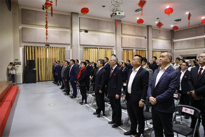 “溫暖迎春·共慶中國年”活動(dòng)現(xiàn)場。中國駐阿爾及利亞大使館供圖