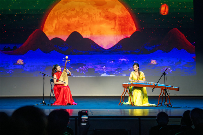  現(xiàn)場表演。中國駐希臘大使館供圖