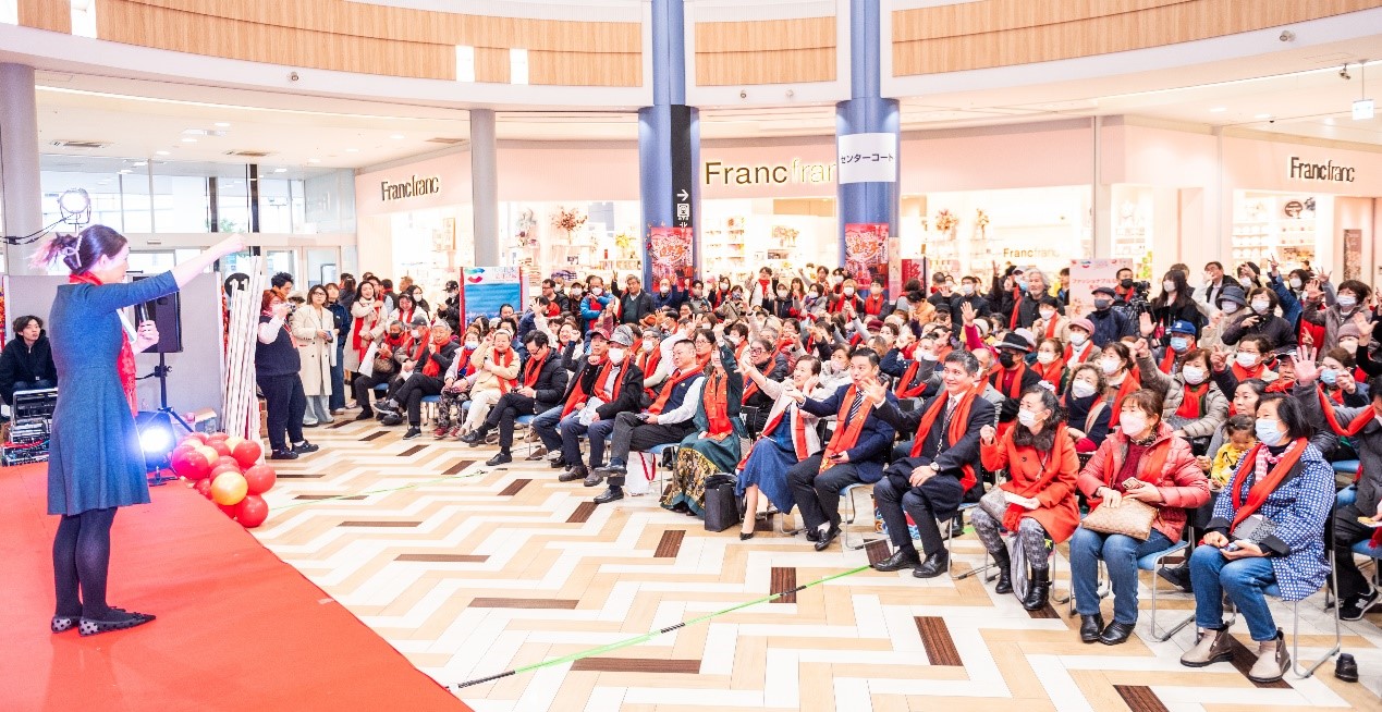 活動現(xiàn)場。中國駐大阪旅游辦事處供圖