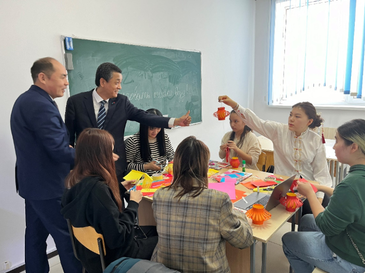 活動現(xiàn)場。孔子學院供圖