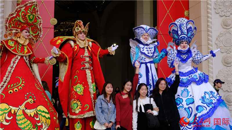 北京展覽館舉辦首屆俄羅斯“謝肉節(jié)”慶祝活動(dòng)。人民網(wǎng) 褚夢(mèng)琦攝