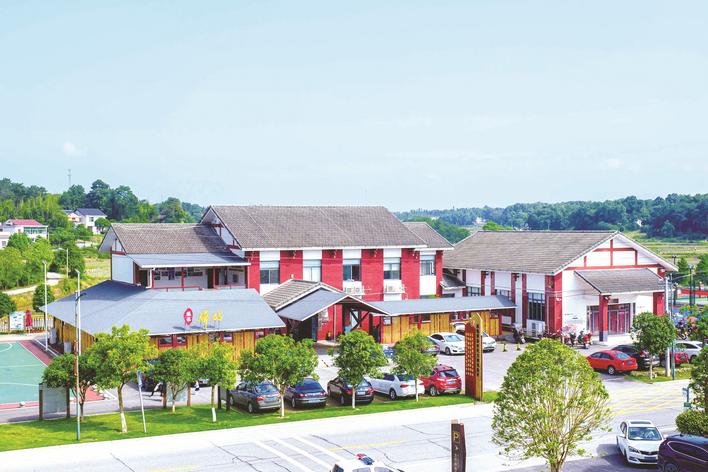 由文化站升級改造而成的“福臨驛站”，可提供度假、研學、會議、拓展、愛國主義教育等各類旅游線路，供游客自主選擇。 長沙縣供圖