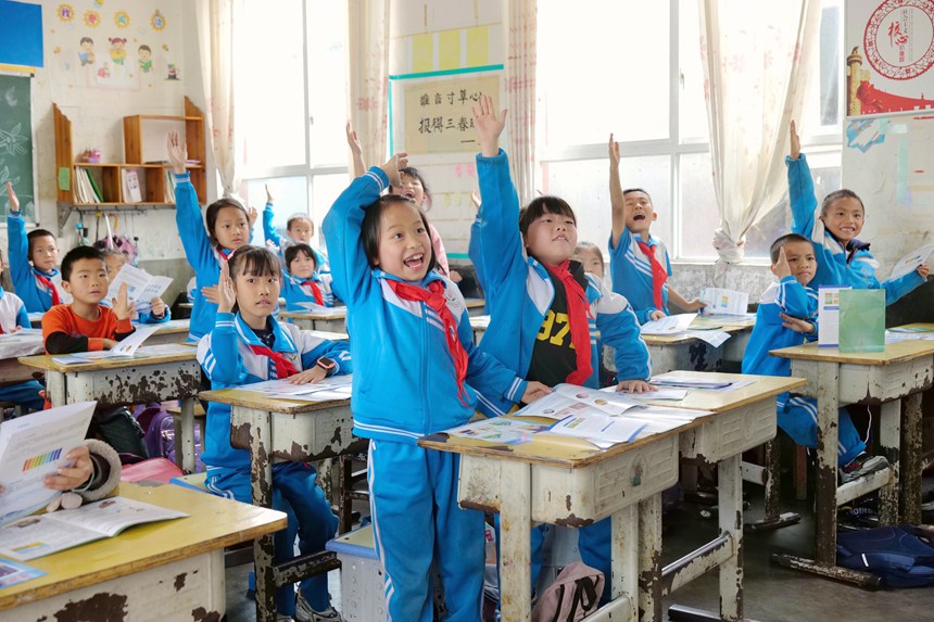 互動(dòng)問答環(huán)節(jié)，同學(xué)們正在踴躍答題。