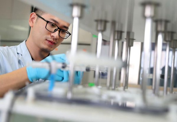 藥物研制實(shí)驗(yàn)環(huán)節(jié)。受訪者供圖