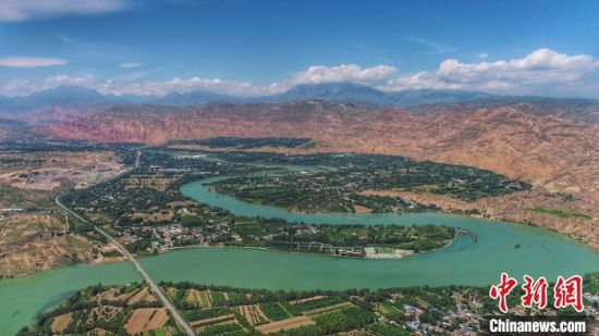 圖為青海省黃河流域。（資料圖）青海省水利廳 供圖