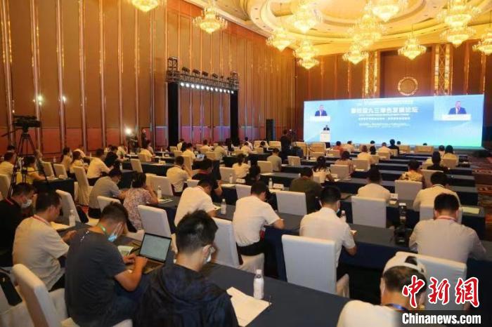 圖為論壇現(xiàn)場?！∷拇ㄊ∥y(tǒng)戰(zhàn)部供圖