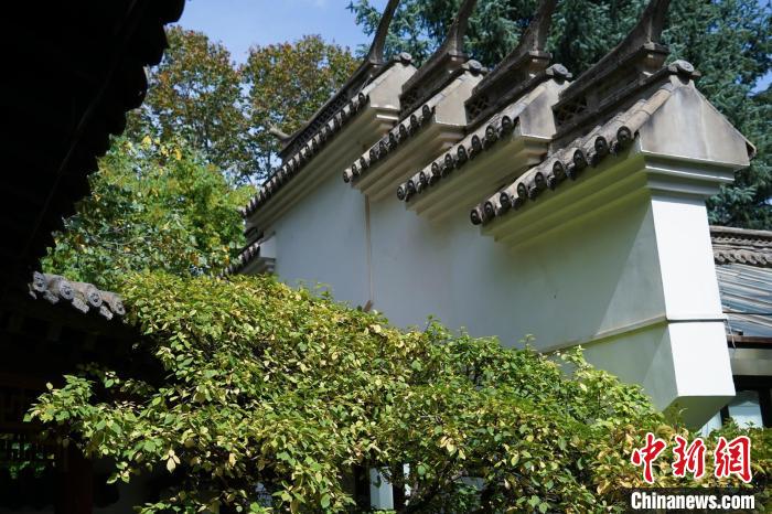 圖為西寧園林植物園內的蘇式風格建筑?！●R銘言 攝