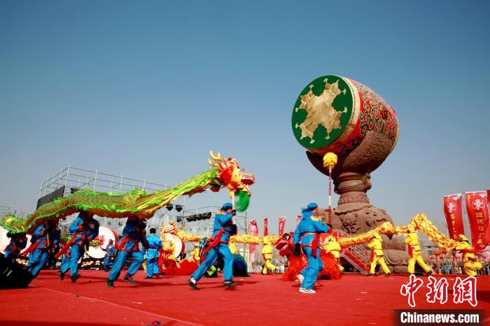 圖為青海省海東市文化藝術(shù)展示。(資料圖) 海東市文體旅游廣電局 供圖