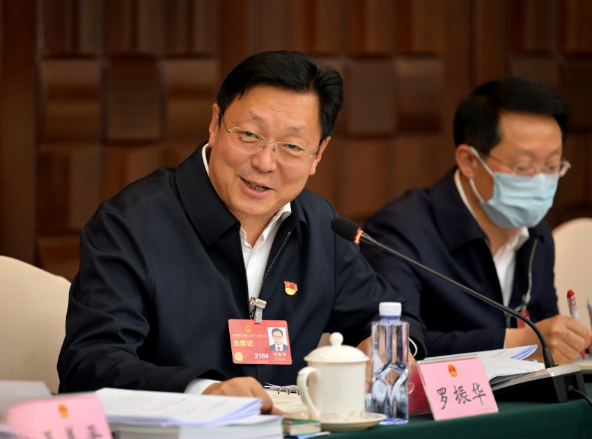 全國人大代表羅振華。