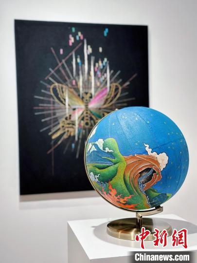 展覽現(xiàn)場。　醍醐藝術(shù)中心 供圖