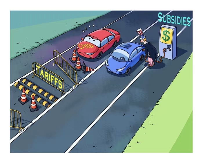 漫畫作者：馬宏亮（人民網(wǎng)版權(quán)圖片，未經(jīng)授權(quán)請(qǐng)勿轉(zhuǎn)載。）