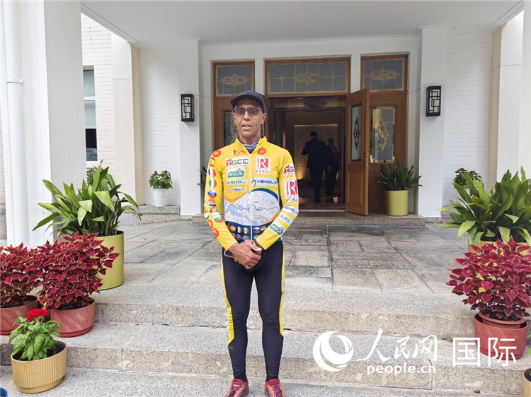 9月6日，卡里姆·穆斯塔在摩洛哥駐華大使官邸。人民網(wǎng)記者 王晶攝