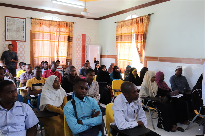 培訓現(xiàn)場。專家組供圖