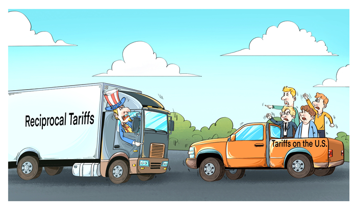 漫畫作者：譚希光（人民網(wǎng)版權(quán)圖片，未經(jīng)授權(quán)請(qǐng)勿轉(zhuǎn)載。）