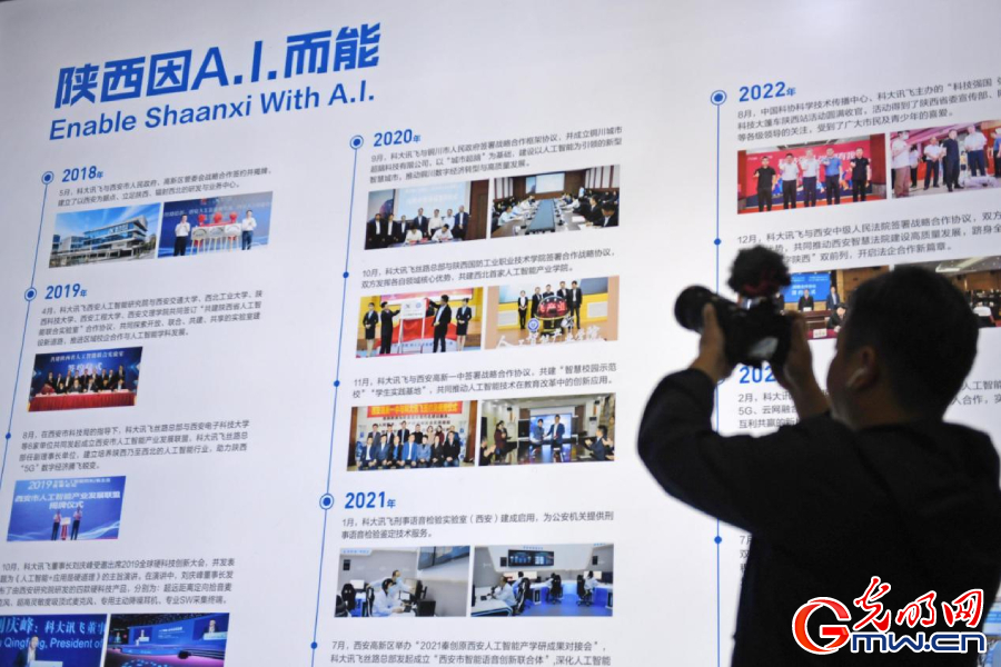 組圖丨AI、網(wǎng)絡安全、跨境電商……數(shù)字經(jīng)濟如此 “陜”耀