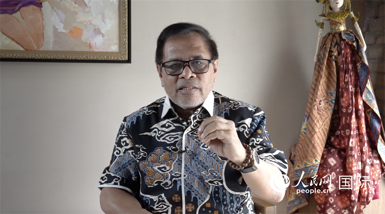 5月14日，印度尼西亞大使周浩黎接受人民網(wǎng)專訪。人民網(wǎng) 王婧攝