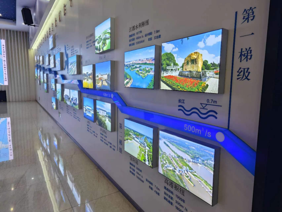 長江水跨越13級“階梯”一路北上。人民網(wǎng)記者 黃鈺攝