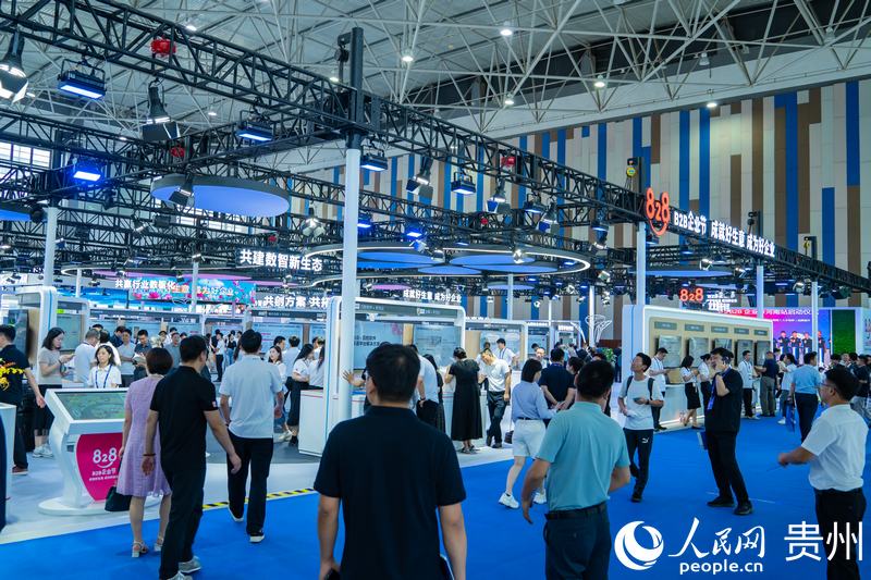 2、2024數(shù)博會(huì)共吸引400余家展商參展。人民網(wǎng) 陽(yáng)茜攝.jpg