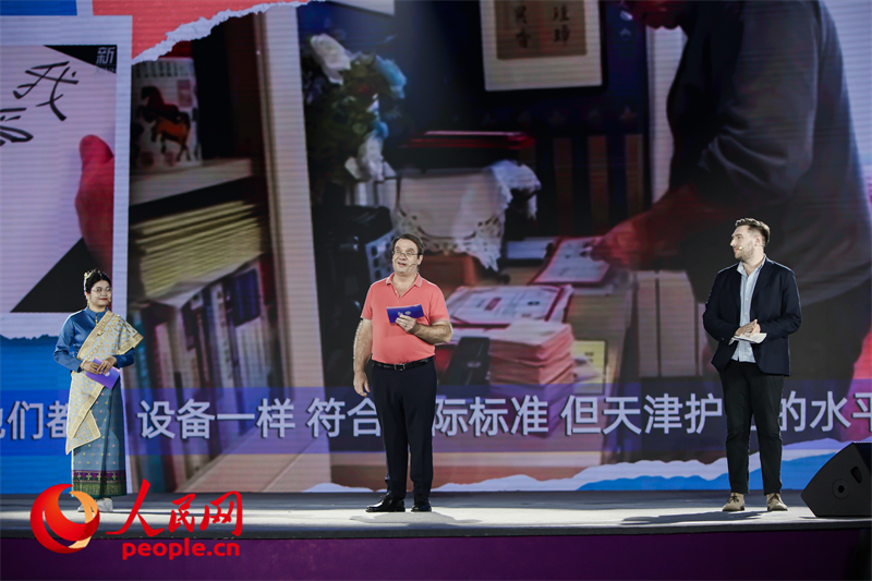 從左至右分別為馬星彤、皮安睿、柯明可。人民網(wǎng)記者 于凱攝