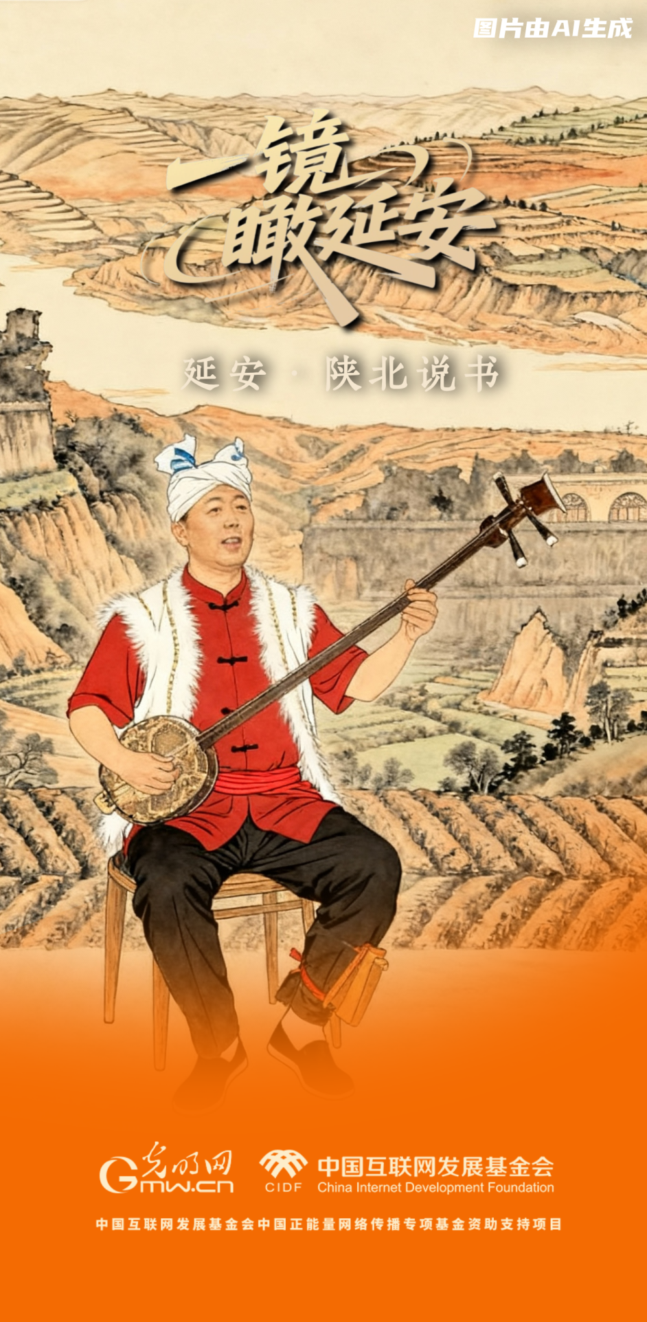 【一鏡瞰延安·AI海報(bào)】跟著這些非遺文化，感受老區(qū)風(fēng)土人情