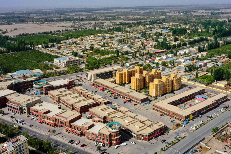 達(dá)西村新貌。