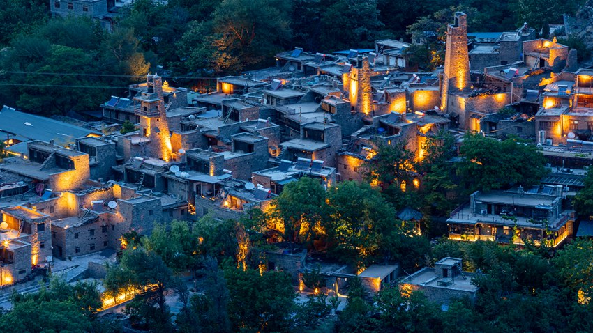 四川省阿壩州理縣桃坪村。四川省文旅廳供圖