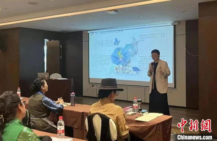 圖為西藏自治區(qū)婦聯(lián)組織直播電商培訓(xùn)。資料圖 西藏自治區(qū)婦聯(lián)供圖