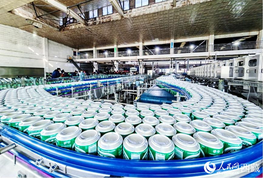 全新升級的生產(chǎn)線投入使用。人民網(wǎng) 李海霞攝