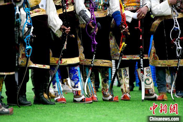 3月28日，參加響箭比賽的選手們。　李林 攝