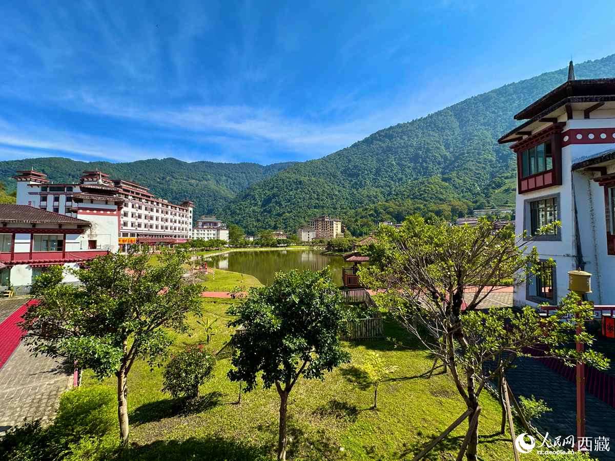 四季如春的墨脫縣。人民網(wǎng)記者 次仁羅布攝