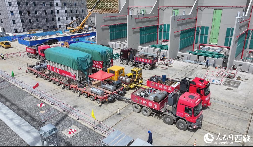 變壓器運輸途中