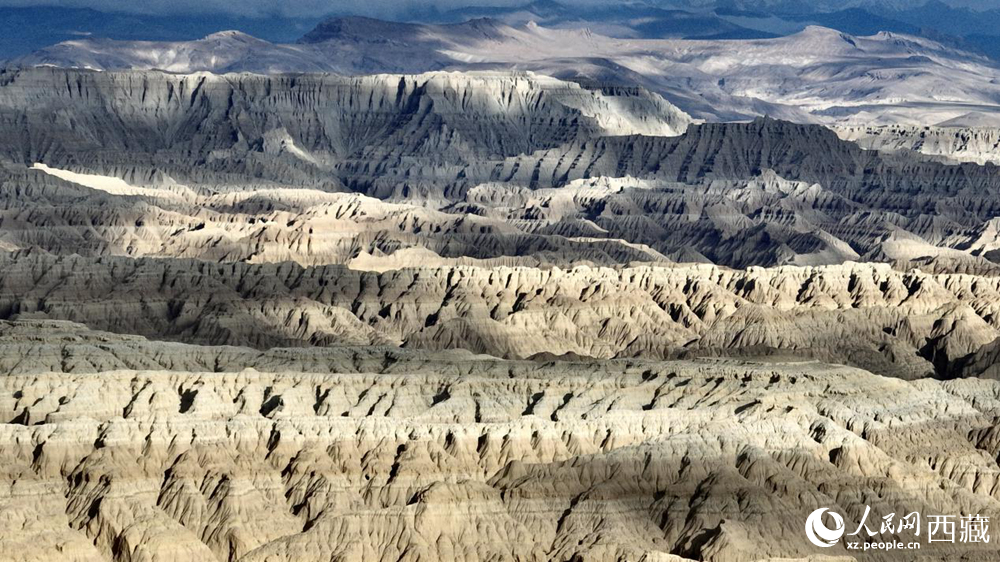 西藏阿里地區(qū)札達(dá)土林國家地質(zhì)公園。人民網(wǎng)記者 次仁羅布攝