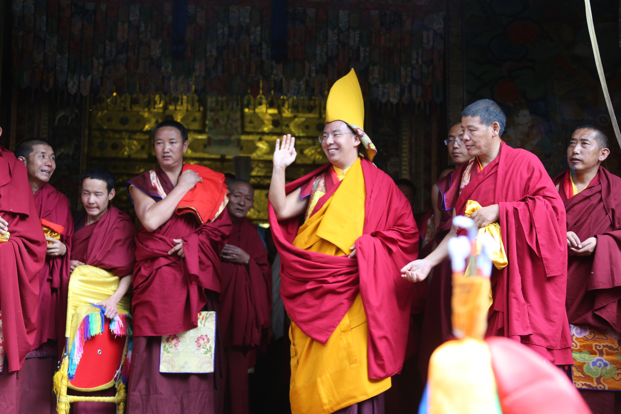 班禪在扎什倫布寺。攝影：王淑 (4).JPG