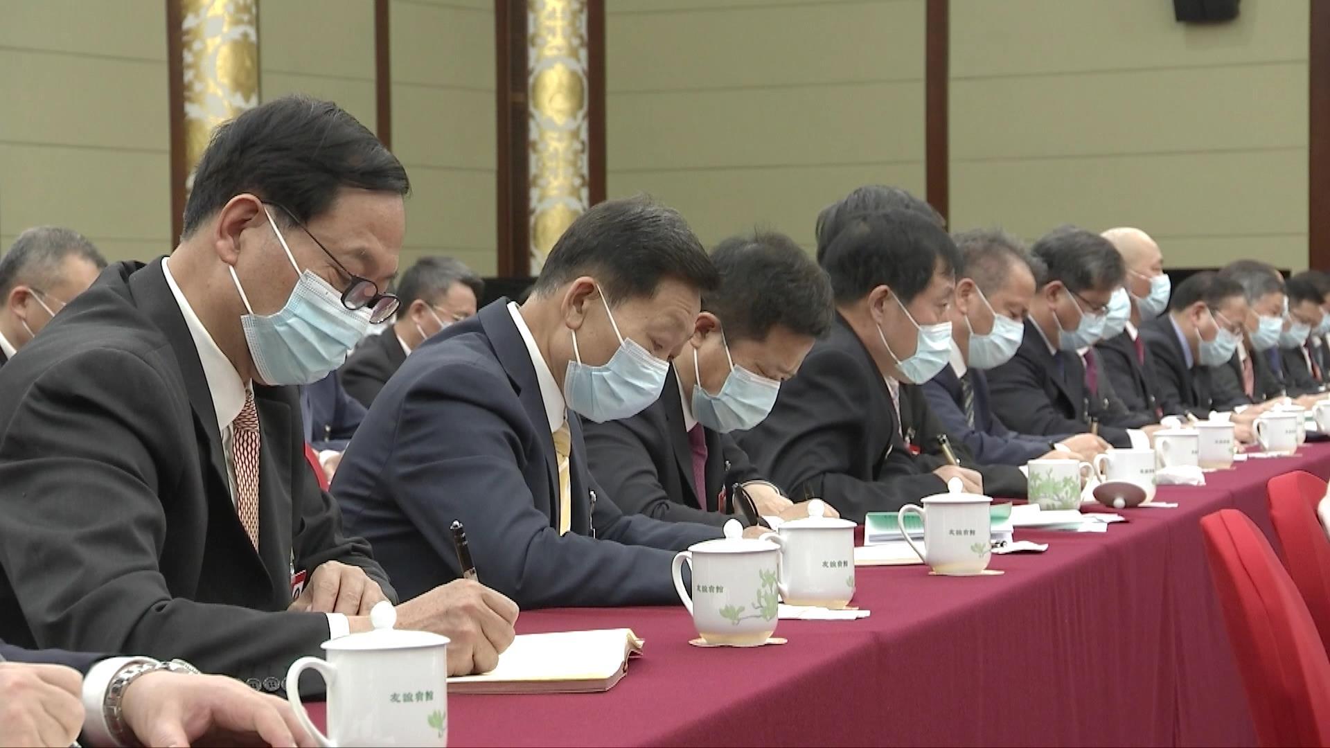 聯(lián)組會(huì)現(xiàn)場(chǎng)。（總臺(tái)央視記者李輝拍攝）